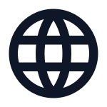 Globe SVG Icon
